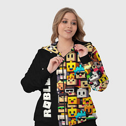 Женский 3D-костюм Roblox - game, цвет: 3D-черный — фото 2