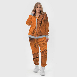 Женский 3D-костюм Каналы на Марсе - star dust, цвет: 3D-меланж — фото 2