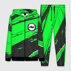 Женский 3D-костюм Brighton sport green, цвет: 3D-черный