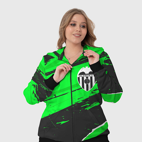 Женский костюм Valencia sport green / 3D-Черный – фото 3