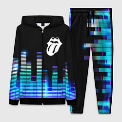 Женский 3D-костюм Rolling Stones эквалайзер, цвет: 3D-черный