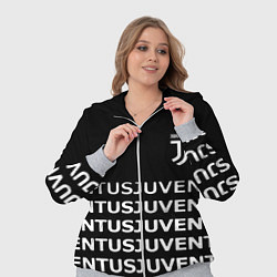 Женский 3D-костюм Juventus pattern fc club steel, цвет: 3D-меланж — фото 2