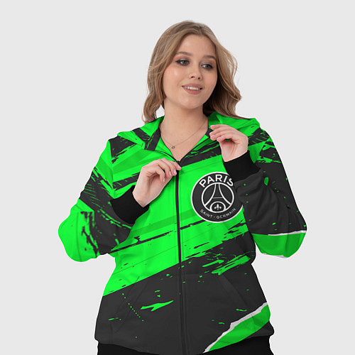 Женский костюм PSG sport green / 3D-Черный – фото 3