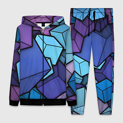 Женский 3D-костюм Куб, цвет: 3D-черный