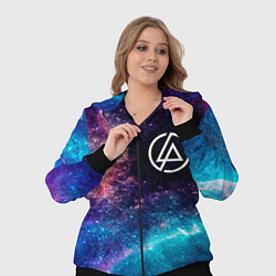 Женский 3D-костюм Linkin Park space rock, цвет: 3D-черный — фото 2