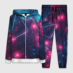 Женский 3D-костюм Конструкция с ярким свечением, цвет: 3D-белый