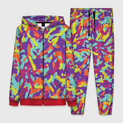 Женский 3D-костюм Конфитти, цвет: 3D-красный