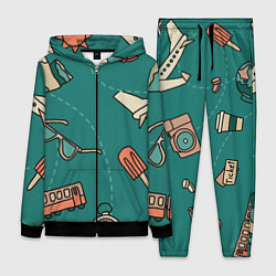 Женский костюм Предметы для путешествий, транспорт