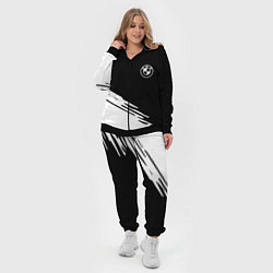 Женский 3D-костюм BMW краски спорт текстура, цвет: 3D-черный — фото 2