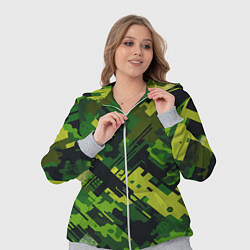 Женский 3D-костюм Camouflage - pattern ai art, цвет: 3D-меланж — фото 2