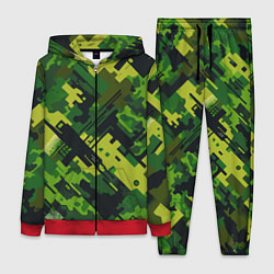 Женский костюм Camouflage - pattern ai art