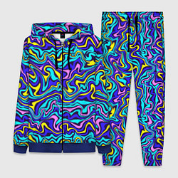 Женский костюм Psychedelic multicolored pattern