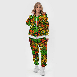 Женский 3D-костюм Русский узор, цвет: 3D-белый — фото 2