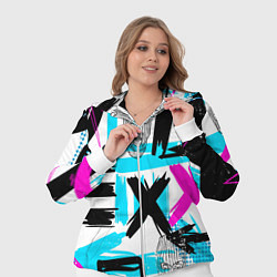 Женский 3D-костюм Маска гопника, цвет: 3D-белый — фото 2