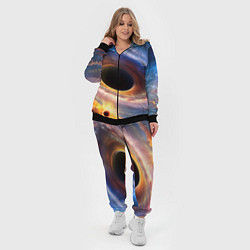 Женский 3D-костюм Чёрная дыра поглощает вселенную, цвет: 3D-черный — фото 2