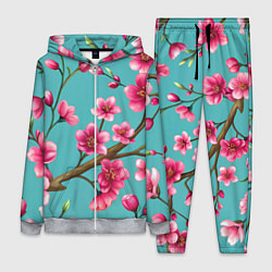 Женский костюм Ветка розовой сакуры