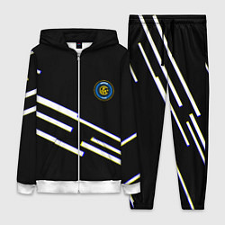 Женский 3D-костюм Inter line fc, цвет: 3D-белый