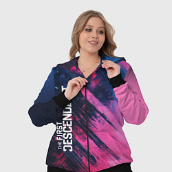 Женский 3D-костюм The First Descendant - Texture, цвет: 3D-черный — фото 2