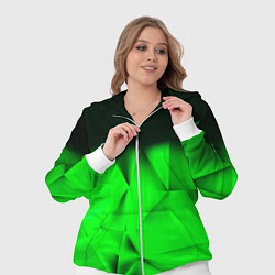 Женский 3D-костюм Кислотная абстракция кубы, цвет: 3D-белый — фото 2