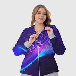 Женский 3D-костюм Неоновые краски всплеск, цвет: 3D-меланж — фото 2