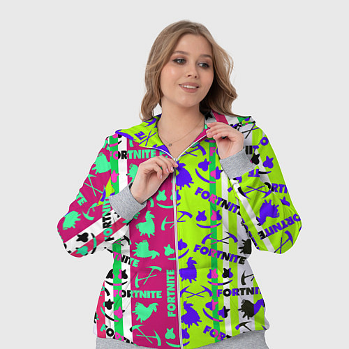 Женский костюм Fortnite epic pattern / 3D-Меланж – фото 3