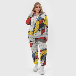 Женский 3D-костюм Поп-арт яркая абстракция, цвет: 3D-меланж — фото 2