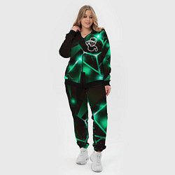 Женский 3D-костюм Stumble Guys разлом плит, цвет: 3D-черный — фото 2