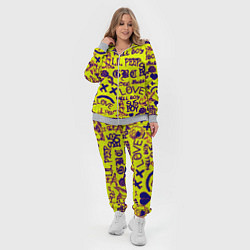 Женский 3D-костюм Lil peep rap pattern, цвет: 3D-меланж — фото 2