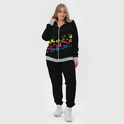 Женский 3D-костюм Fortnite rainbow, цвет: 3D-меланж — фото 2