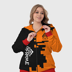 Женский 3D-костюм Warframe текстура, цвет: 3D-красный — фото 2