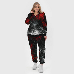 Женский 3D-костюм Краски брызги, цвет: 3D-черный — фото 2