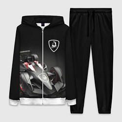 Женский 3D-костюм Lamborghini F1, цвет: 3D-белый