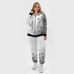 Женский 3D-костюм Foo Fighters - white gradient по-вертикали, цвет: 3D-черный — фото 2
