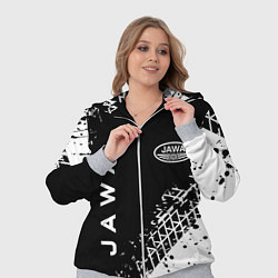 Женский 3D-костюм Jawa - следы от шин, цвет: 3D-меланж — фото 2