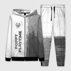 Женский 3D-костюм Poppy Playtime - white gradient по-вертикали, цвет: 3D-черный