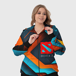 Женский 3D-костюм Dota 2 абстракция из линий, цвет: 3D-черный — фото 2