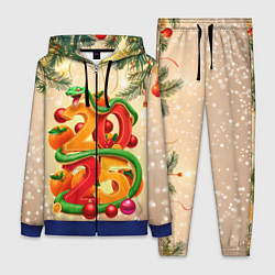 Женский 3D-костюм Веселая змея 2025, цвет: 3D-синий