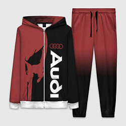 Женский 3D-костюм Audi и череп, цвет: 3D-белый