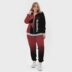 Женский 3D-костюм Subaru и череп, цвет: 3D-меланж — фото 2