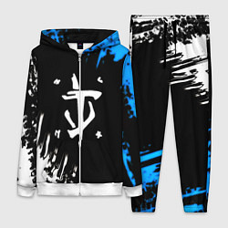 Женский костюм Doom краски лого текстура