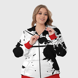 Женский 3D-костюм Art blots - vanguard, цвет: 3D-красный — фото 2