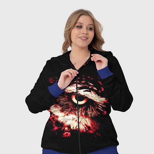 Женский костюм Совух - светлый / 3D-Синий – фото 3