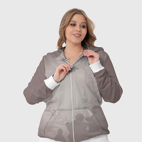 Женский костюм Лавры / 3D-Белый – фото 3