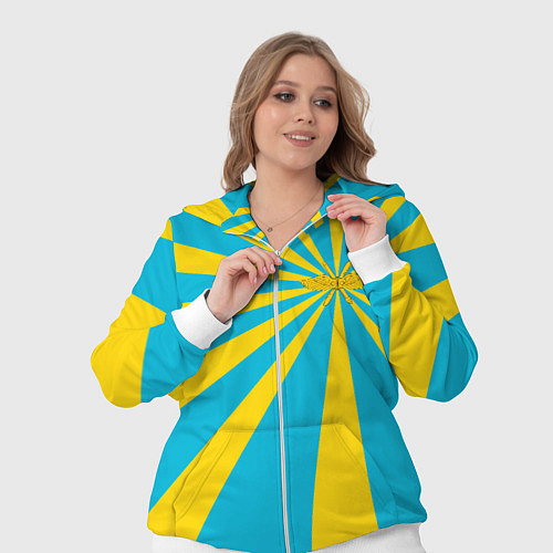 Женский костюм Воздушно-космические силы / 3D-Белый – фото 3