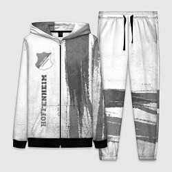 Женский 3D-костюм Hoffenheim - white gradient по-вертикали, цвет: 3D-черный