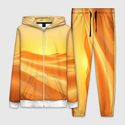 Женский 3D-костюм Золотые пески, цвет: 3D-белый