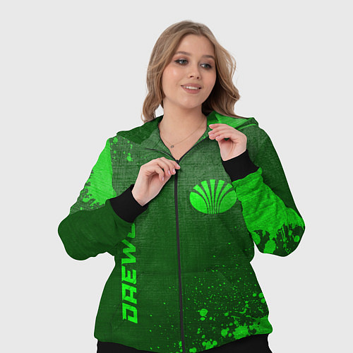 Женский костюм Daewoo - green gradient вертикально / 3D-Черный – фото 3