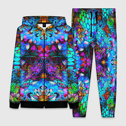 Женский 3D-костюм Абстракция стекло узор, цвет: 3D-черный