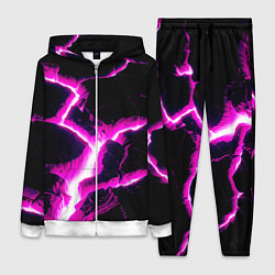 Женский 3D-костюм Color pink black, цвет: 3D-белый