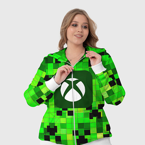 Женский костюм Minecraft xbox / 3D-Белый – фото 3
